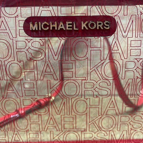 👜 NWOT Michael Kors MK Clear Large EW East West Crossbody Stadium Bag - Picture 7 of 12
